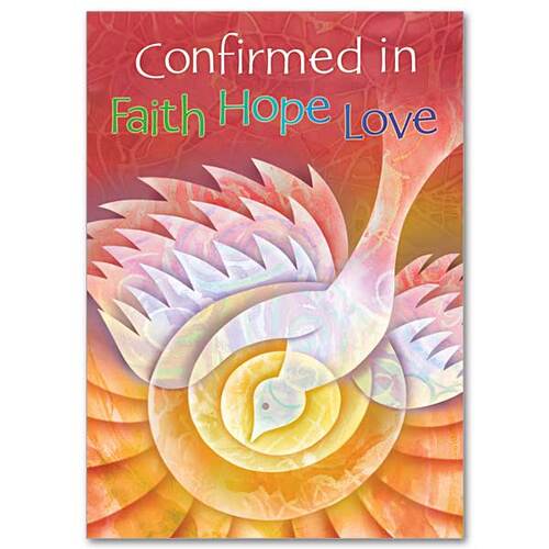 Card - Confirmed in Faith Hope Love