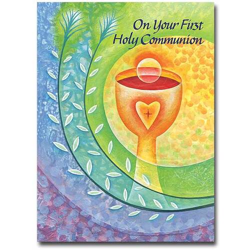 Card - On your First Holy Communion
