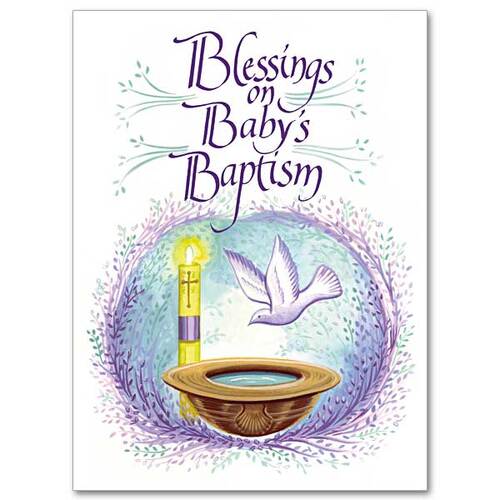 Card - Blessing on your Baptism