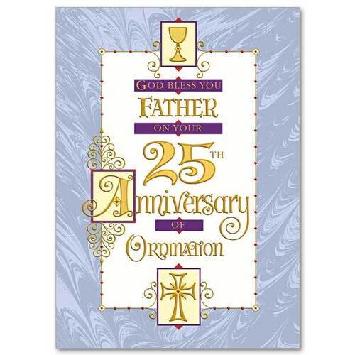 Card - 25th Priest Anniversary