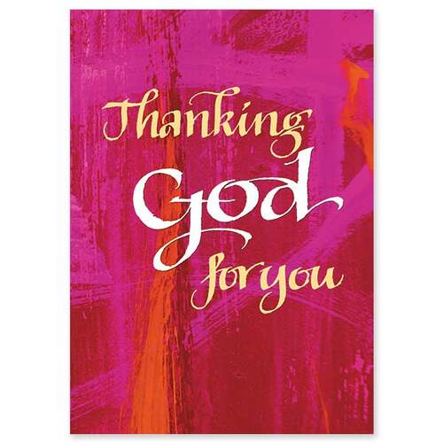 Card - Thanking God For You