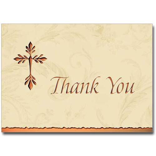 Thank You Notes - Copper Foil 12