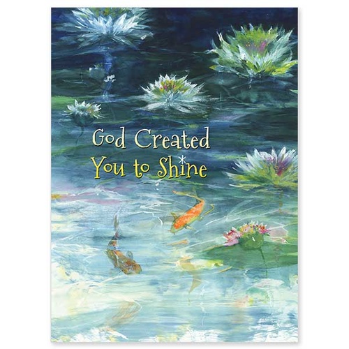Card - God Created You to Shine Birthday