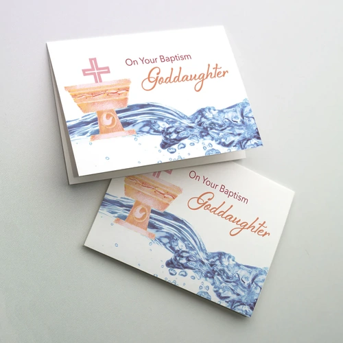 Card - On Your Baptism, Goddaughter