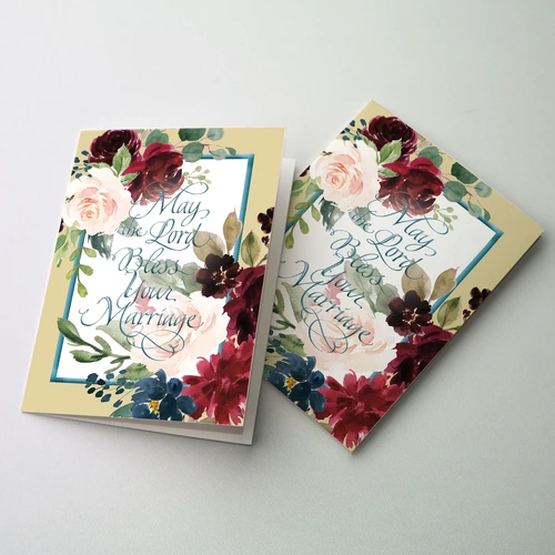 Card - Wedding May the Lord Bless Your Marriage