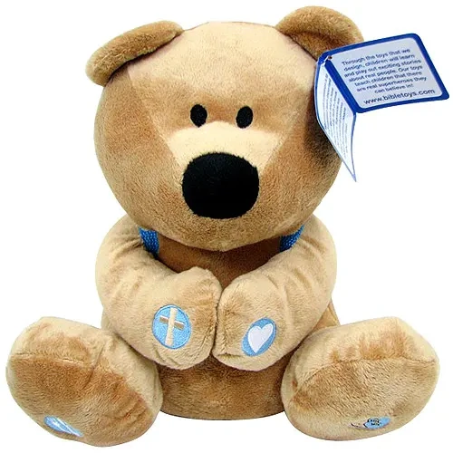 Plush Prayer Bear (batteries excluded)