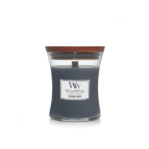 WoodWick Candle Medium - Evening Onyx