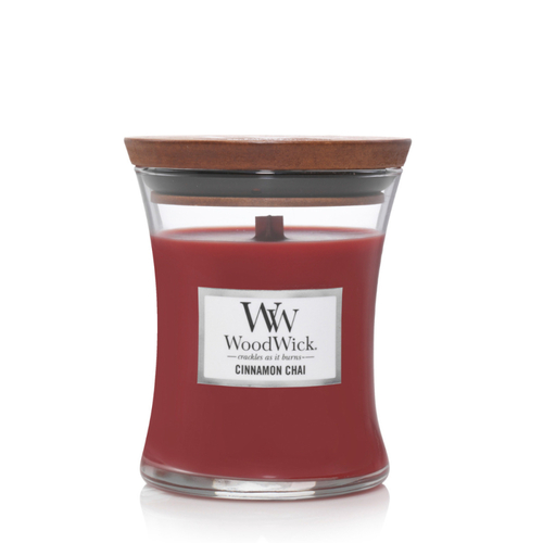 WoodWick Candle Medium - Cinnamon Chai