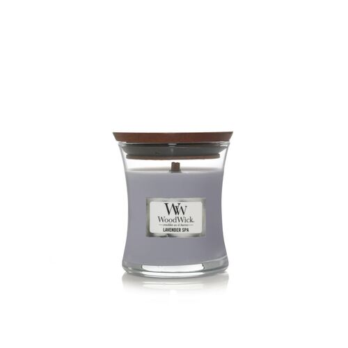 WoodWick Candle Medium - Lavender Spa