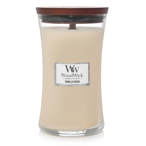 WoodWick Candle Large - Vanilla Bean