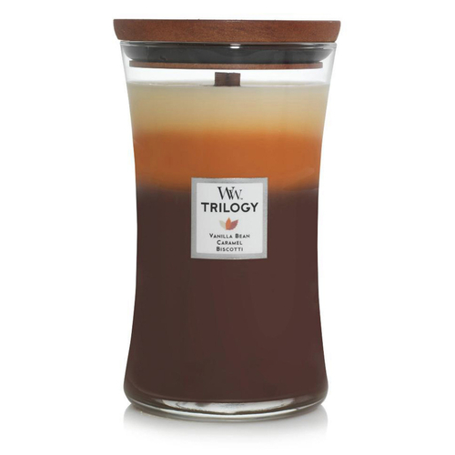 WoodWick Candle Large - Cafe Sweets Trilogy