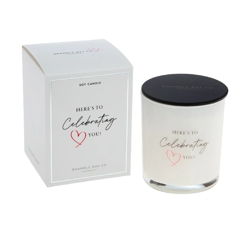 Occasion Soy Candle - Here's To Celebrating You