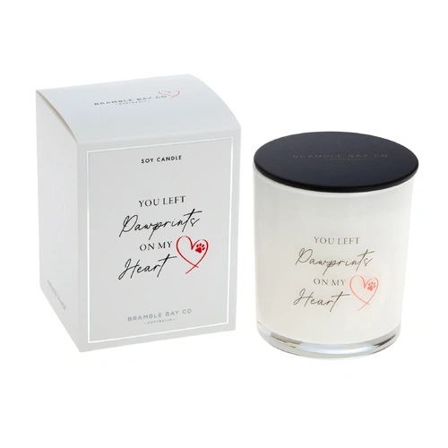 Occasion Soy Candle - Pawprints on My Heart