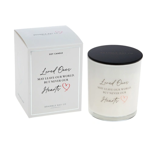 Occasion Soy Candle - Loved Ones May Leave Our World