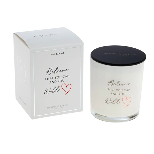 Occasion Soy Candle - Believe That You Can and You Will