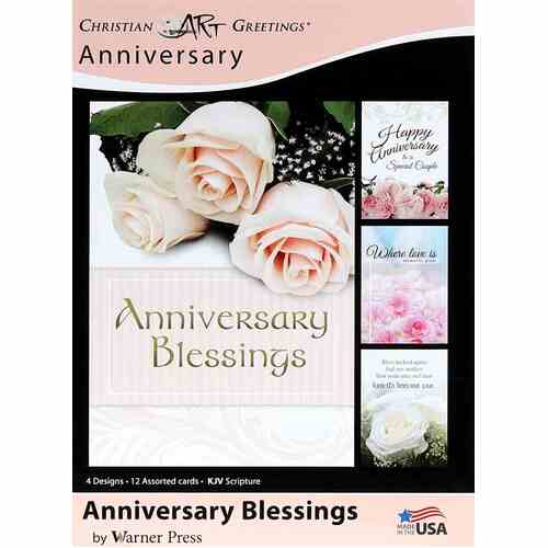 Boxed Cards Anniversary Blessings