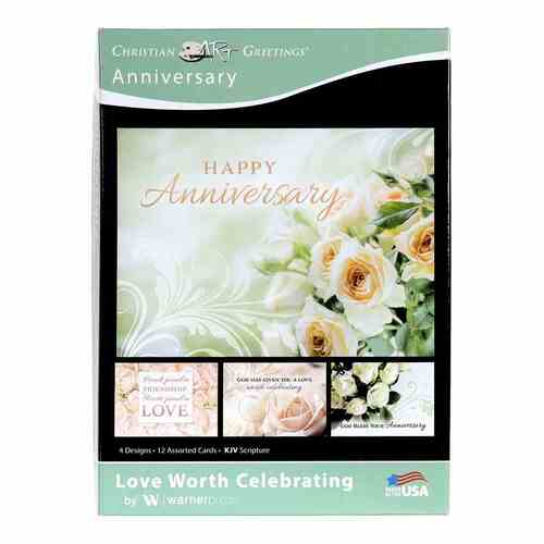 Boxed Cards Anniversary Love Worth Celebrating