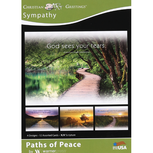 Boxed Cards Sympathy, Paths of Peace