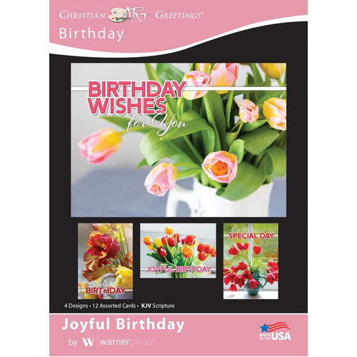 Boxed Cards Birthday - Joyful Birthday