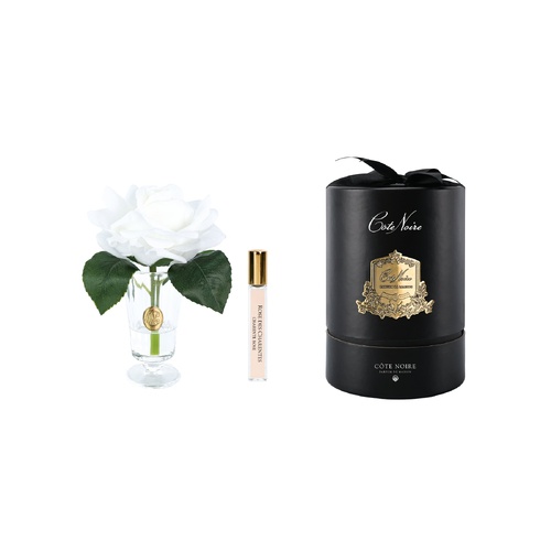 Charente Rose Ivory Perfumed Flower
