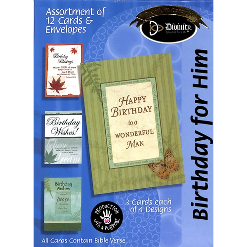 Boxed Cards Birthday for Him