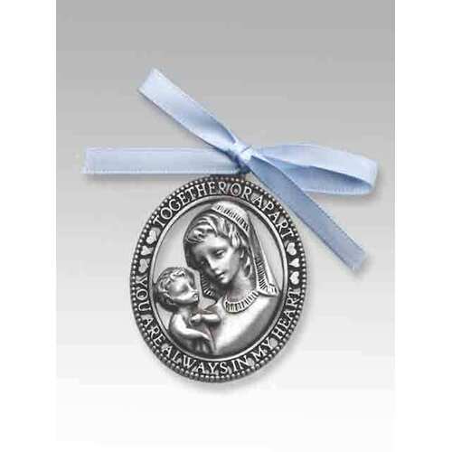 Crib Medal - Mother & Child Boy
