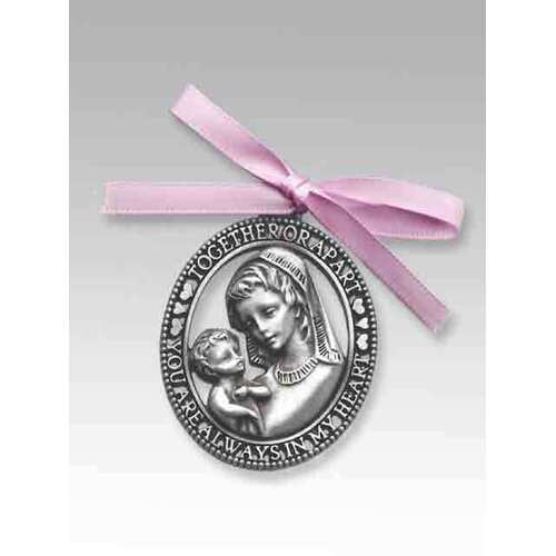 Crib Medal - Mother & Child Girl