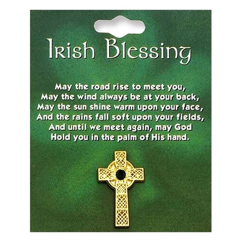 Lapel Pin Irish Blessing
