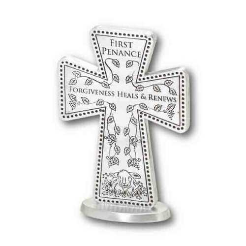 First Penance Metal Cross