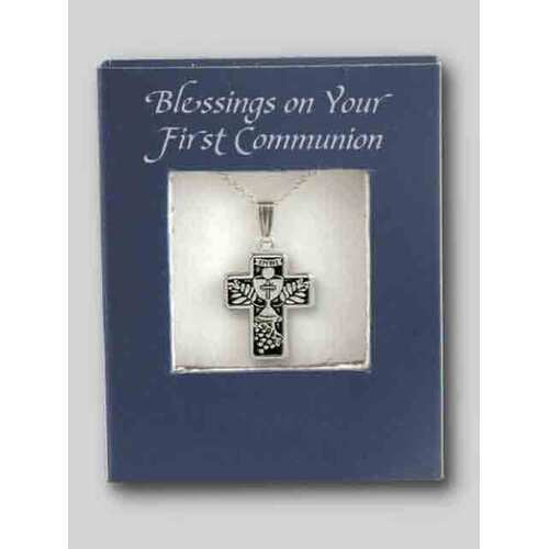 Communion Silver Blessing Cross