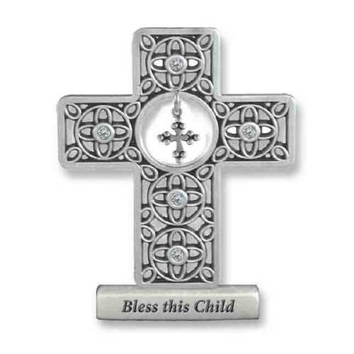 Baby Standing Cross - Bless this Child