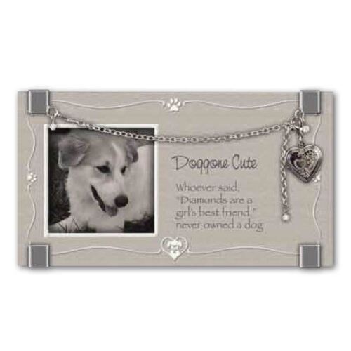 Doggone Cute Glass Frame w/Locket