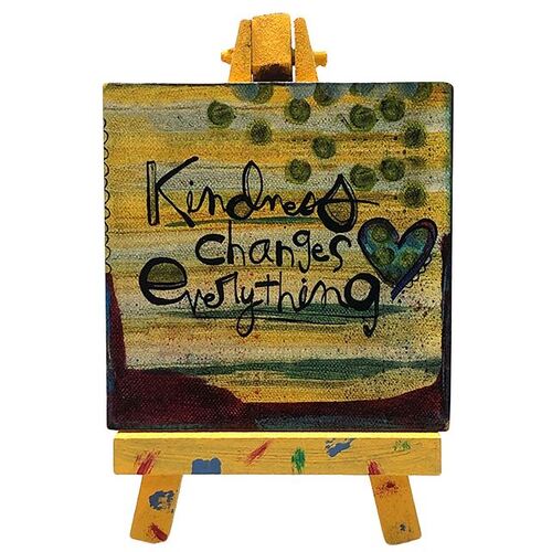 Easel Stand Small - Kindness Changes Everything