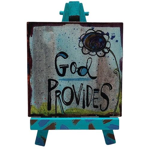 Easel Stand Small - God Provides