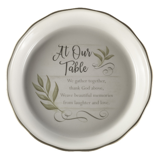 Pie Ceramic Plate - At Our Table