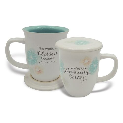 Mug & Coaster Set - Amazing Sister 