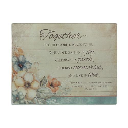 Cutting Board - Together in our Favorite place....