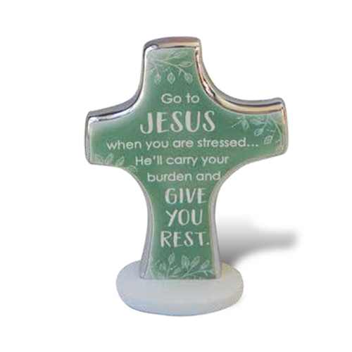Bedtime Prayer Cross - Jesus Give you rest...