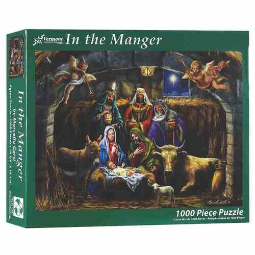 Jigsaw Puzzle Christmas In The Manager (1000 Piece)