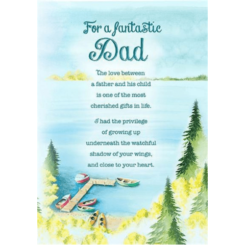 Card - For a Fantastic Dad