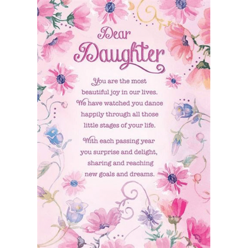 Card - Dear Daughter