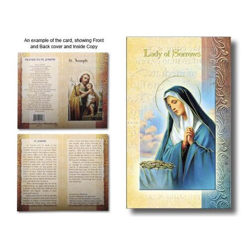Biography Mini - Our Lady of Sorrows