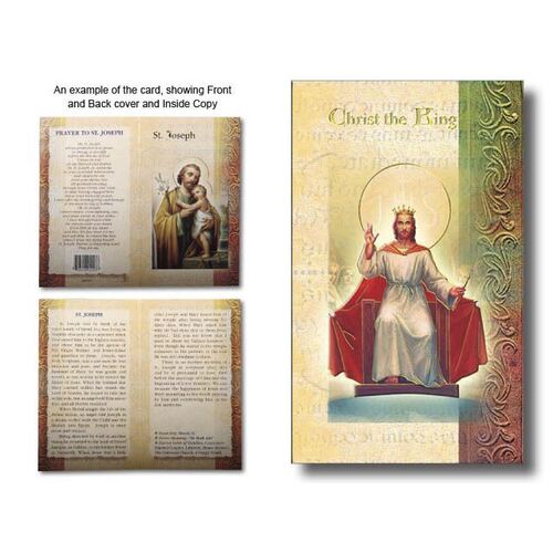 Biography Mini - Christ the King