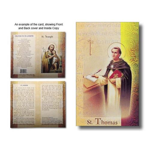 Biography Mini - St Thomas Aquinas