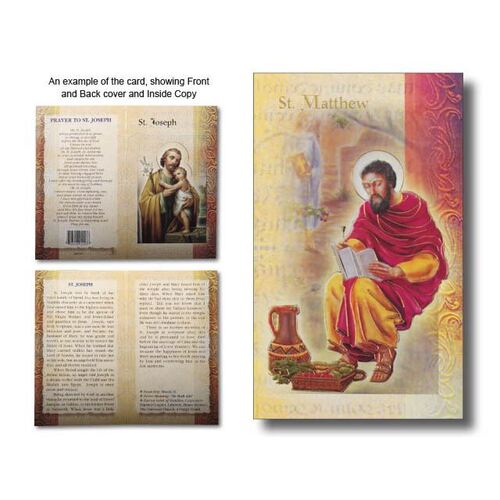 Biography Mini - St Matthew