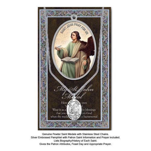 Biography Leaflet with Pendant - St John the Evangelist