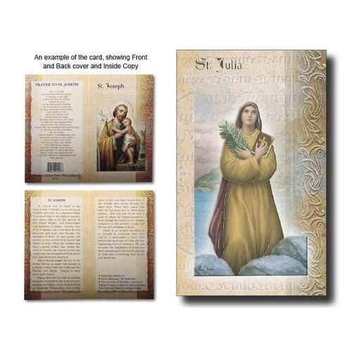 Biography Mini - St Julia Carthage