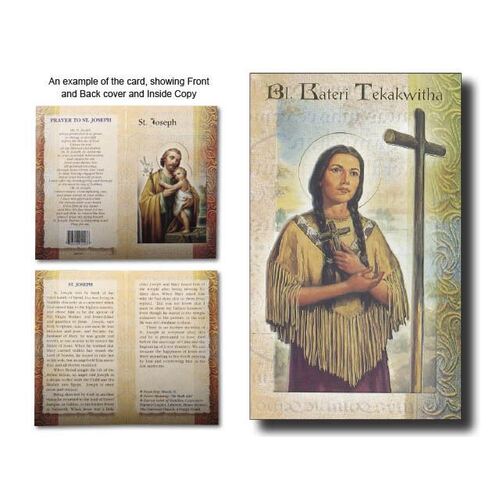 Biography Mini - St Kateri Tekakwitha