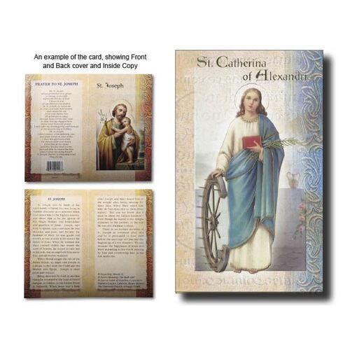 Biography Mini - St Catherine of Alexandra
