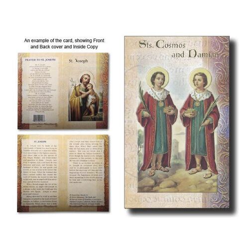 Biography Mini - St Cosmos and Damian